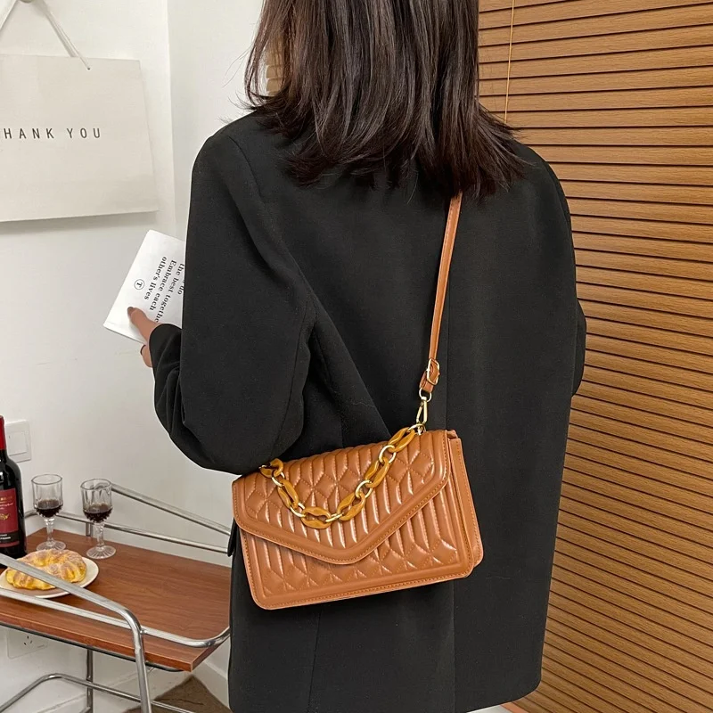 

Ins Fashion PU Crossbody Hand Bags Women Handbags Ladies Shoulder Chain Purses 2022 Handbags, Customized color