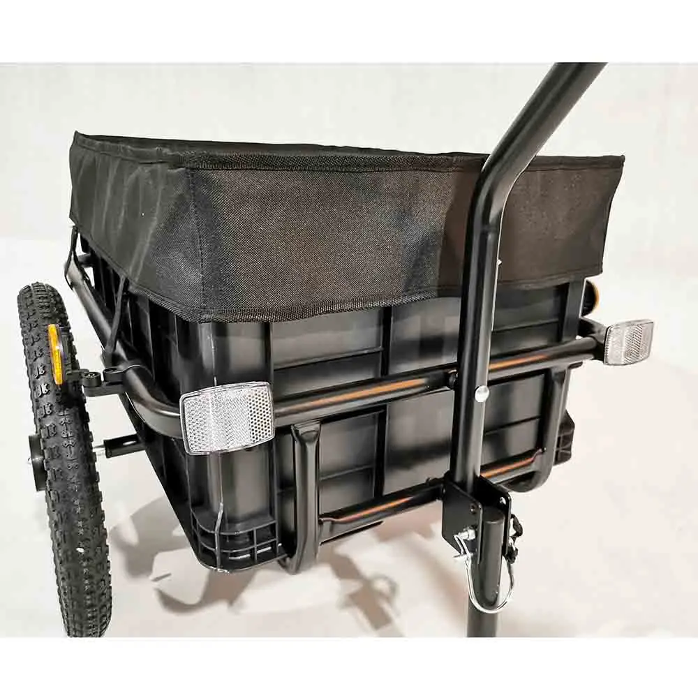 
Factory bicycle cargo trailer Bike Cargo Storage Cart and Luggage Trailer 