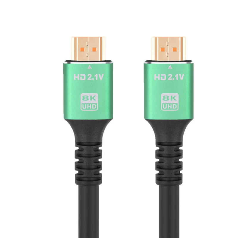 

HDMI 2.1 Cable 8K 60Hz 48Gbps HDMI Splitter Cables eARC HDR10+ Video Cable for TV box PS5, Green