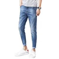 

2019 factory price hot classic stylish mens jeans custom denim designer wholesale OEM