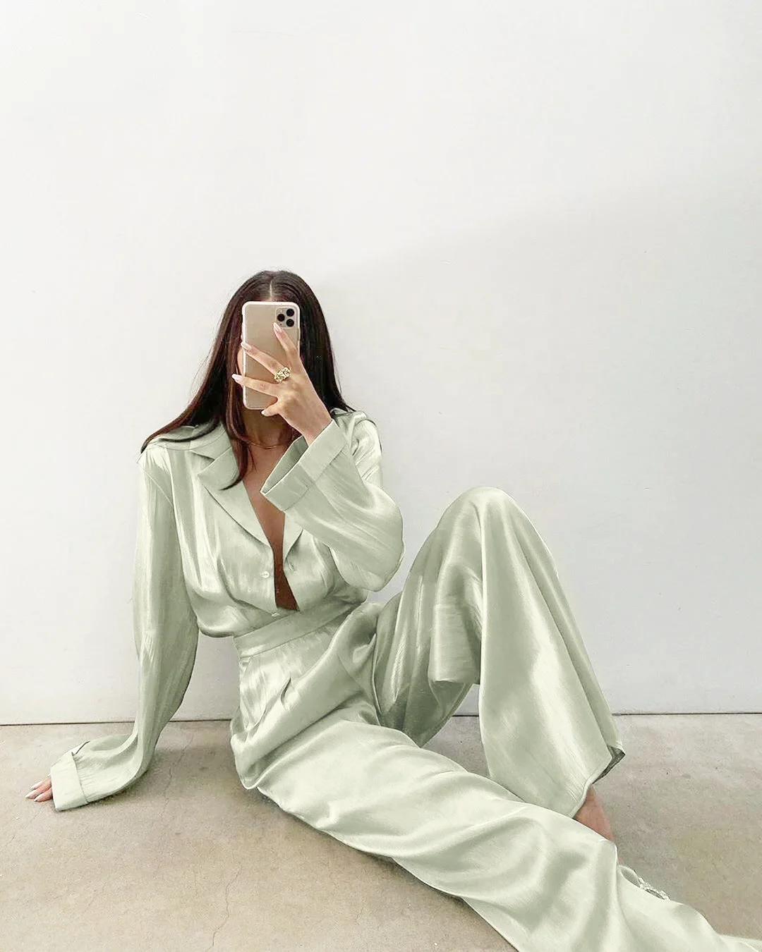 Read to ship loungewear for women casual homewear 2 piece set.jpg