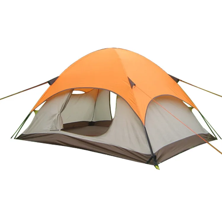 

Kikako Outdoor Portable CampingTent ultraportable Beach Rainproof Camping Tent For 2 Person, Orange