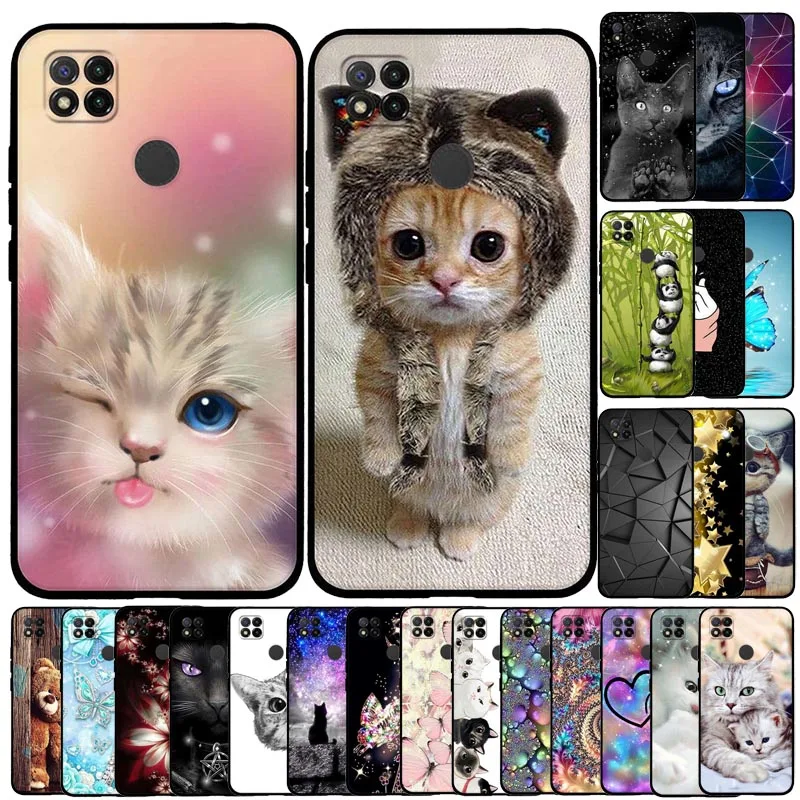 

For Redmi 9C NFC Case Soft Silicone Back Cover Case on For Xiaomi Redmi 9C 9 C NFC Phone Back Cover Redmi 9C NFC 2020 Fundas