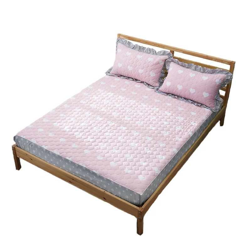 

Quilting Seam Bed Sheet Cotton Colourful Bed Sheet