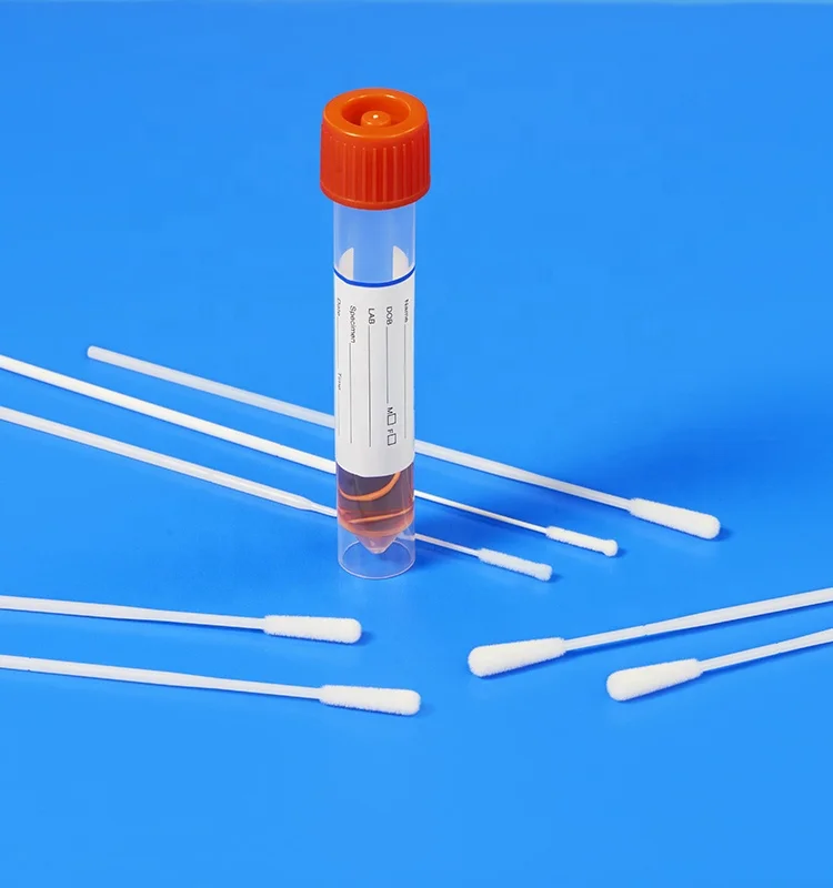 
Medical Disposable VTM Sampling Tube Virus Sampling kit Non inactivated Viral Transport Medium 