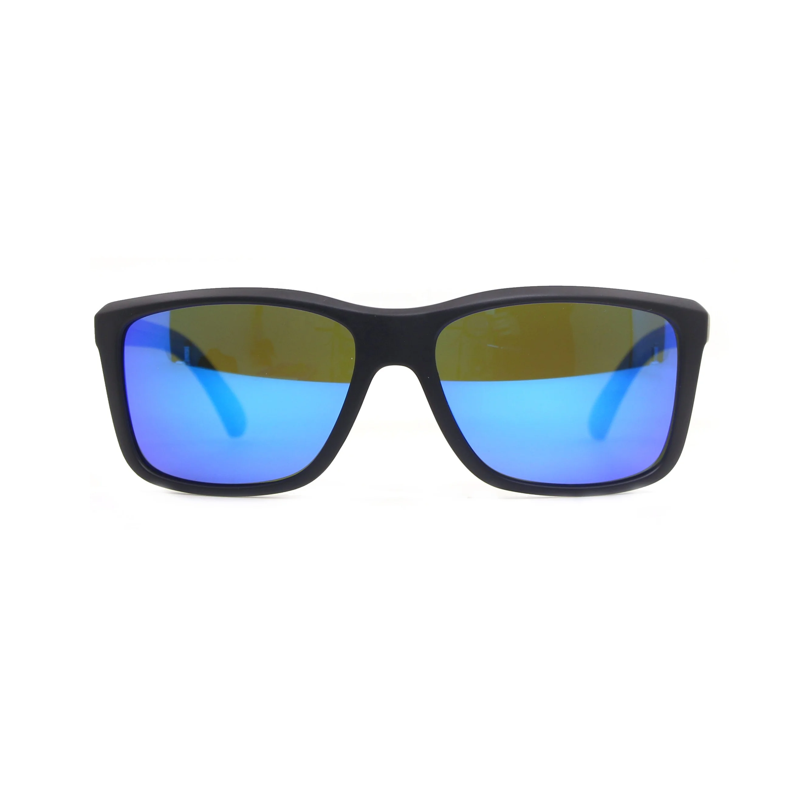 

96511S Blue Flash Lens Nylon Polarized Sport TR90 Sunglasses For Men