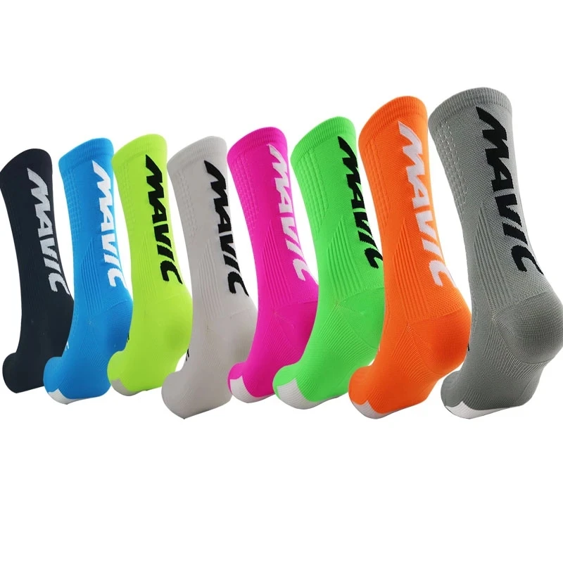 

Z-497 Custom Men Sport Cycling compression Socks Coolmax Basketball Climbing Running Socks, Custom color