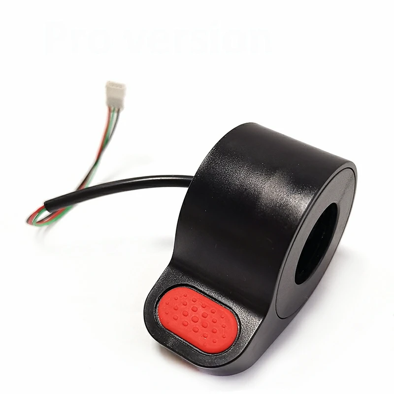 

Universal Electric Scooter Throttle For Xiaomi M365/Pro/1S /Max G30 Thumb Gas Kick Scooter Finger Accelerator, Black + red