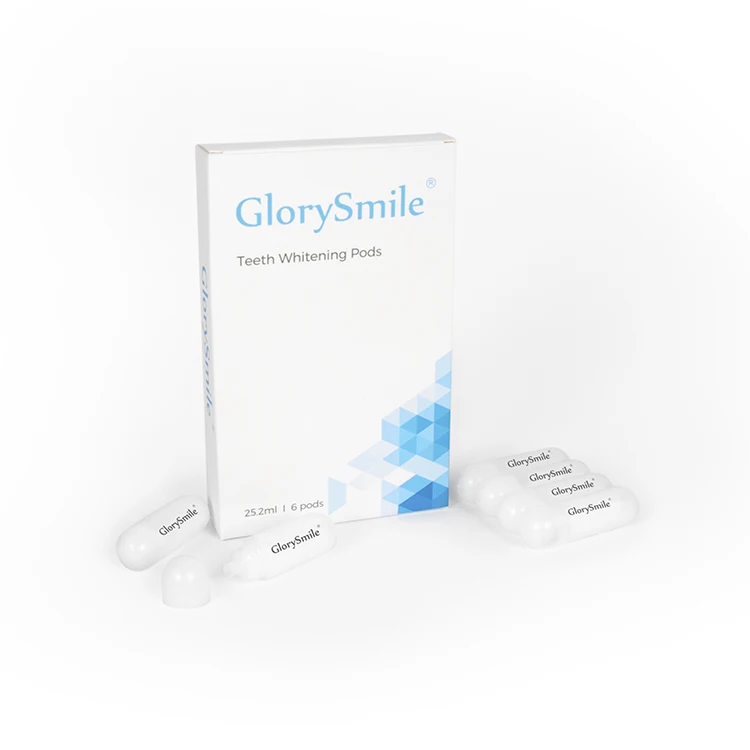

CE Approved Professional Dental 4.2ml x6 Pack Bleaching Gel Refill Kit Teeth Whitening Pods Kits Private Label