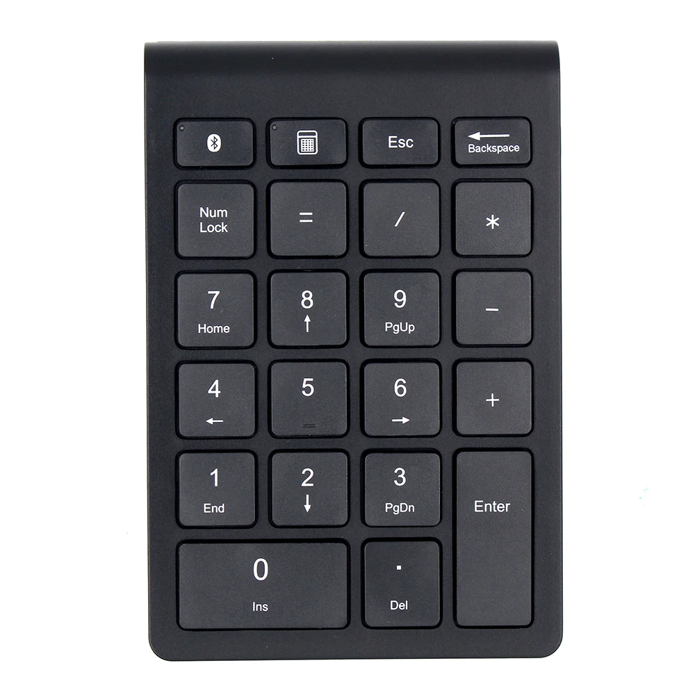 

hot sale 22 Key Mini Financial Accounting Digital number keyboard wireless numeric keyboard, Black /sliver