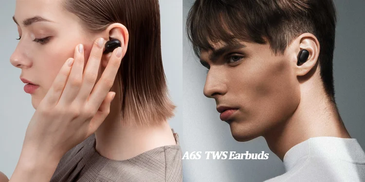 Bluetooth 5.0 TWS Headsets Mic Wireless Earphone earbuds A6S TWS For Xiaomi Redmi Airdots - ANKUX.COM