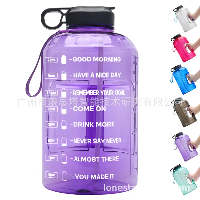 

2021 Big BPA FREE 3L Plastic Shaker Bottle Sports Gym Fitness Bodybuilding Water Bottle, Training Jug, Customized color