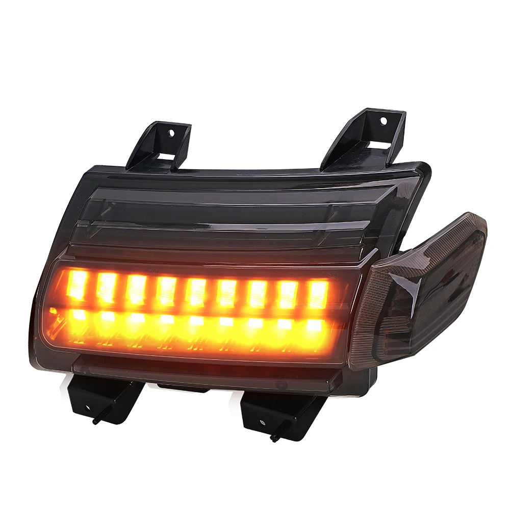 Loyo 2020 New Jl Fender Flares Lights Smoked Front Side Reflector & Blinker Light For Jeep Jl
