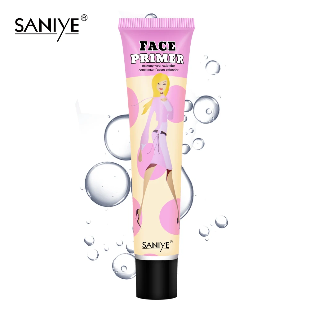 

Saniye customised make up primer moisturizer private label face primer makeup base pore foundation primer makeup, Transparent