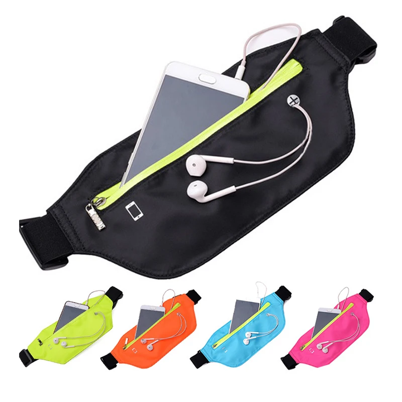 

China supplier OEM waterproof waist bag for cell phone men sport running belt fanny pack custom logo
