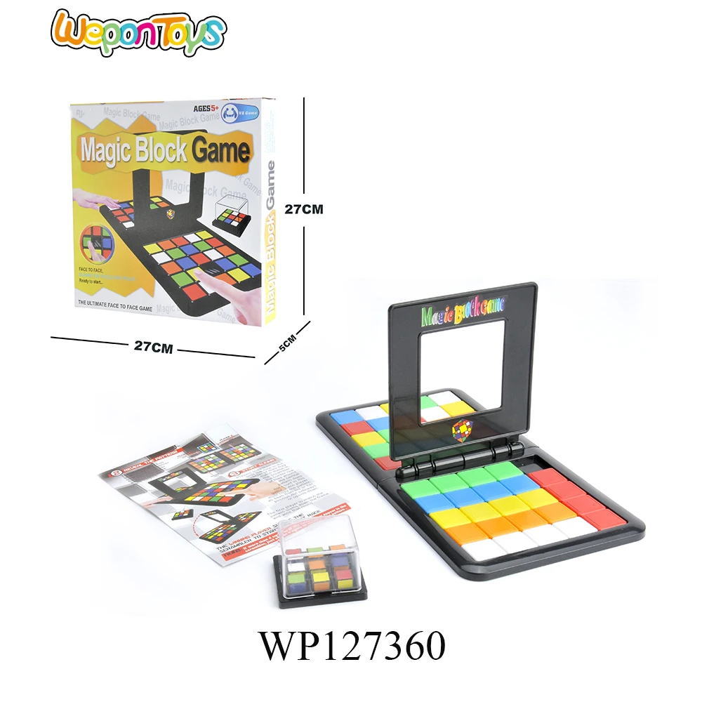 

competition puzzle game cube plastic folding magic cube party game