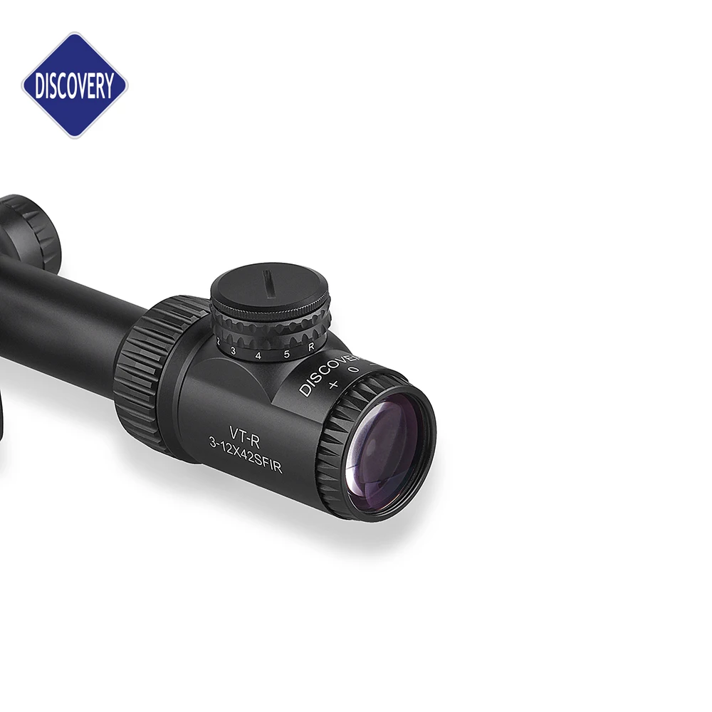 

Discovery VT-R 3-12X42 Illuminated Side Parallax Wheels HMD Reticle .22 Rifle Scope PCP Hunting
