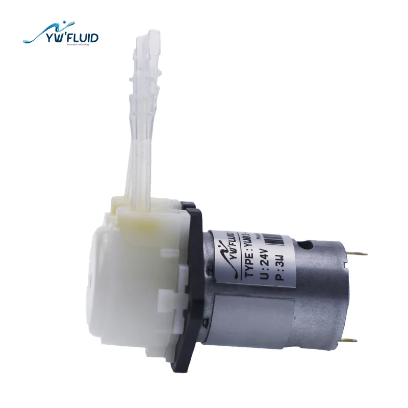 YWfluid 12V DC DIY Peristaltic Liquid Pump Dosing Pump for Aquarium Lab Analytical Machining Application
