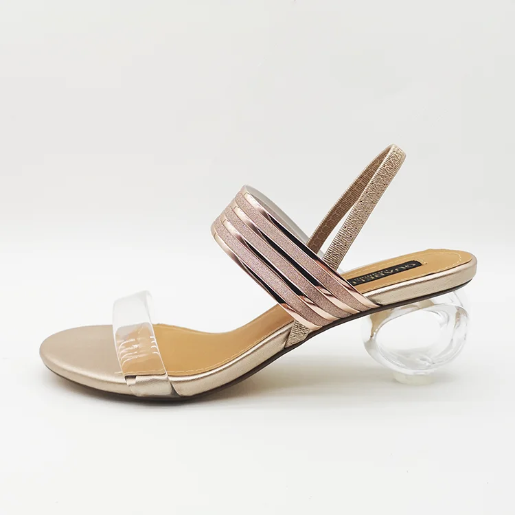 

Wholesale China Hot Selling Special Low Heel Design Summer Sandals For Women