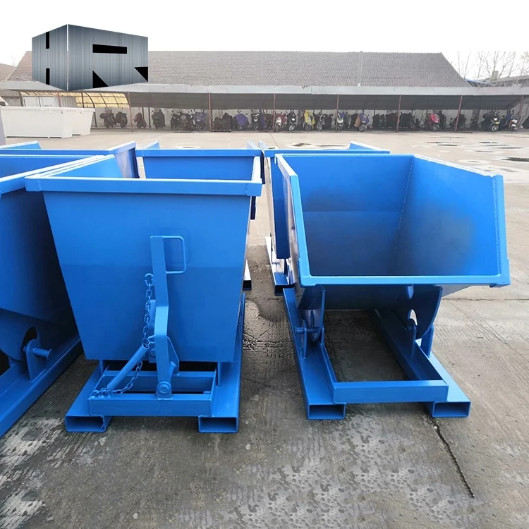 Portable Tipper Bins Tipping Bins Waste Dumpster Selfdump Dumpsters Manufacturing Plant