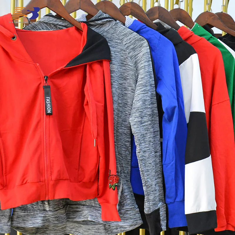 

Used Clothing Sleeveless Down Jacket Down Coat Second Hand Winter used Clothes, Mix color