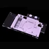 clear rectangle slotted perspex acrylic CNC milled engineering CPU water cooling block for industrial application
