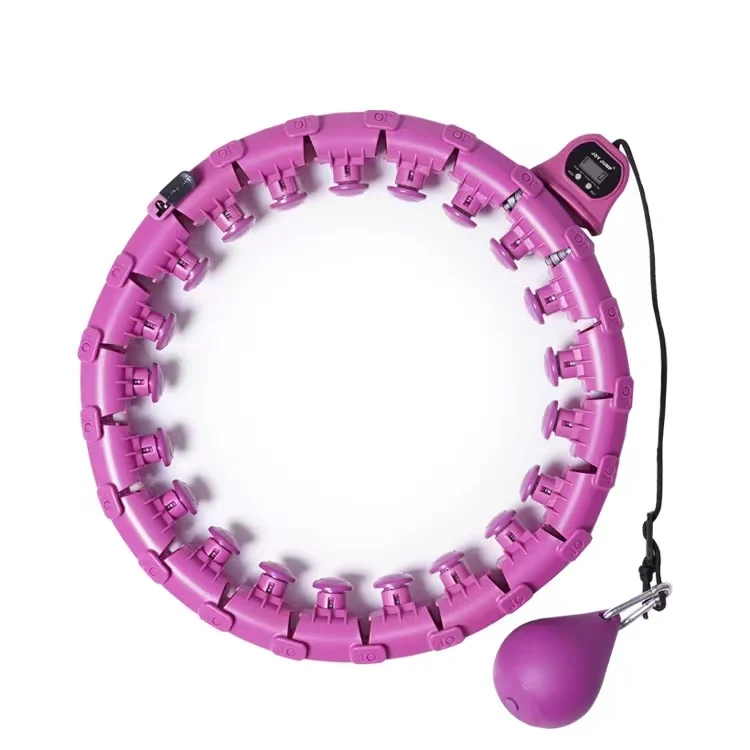 

So-Easy Adults Exercise Slimming Smart Weighted Detachable Hula Ring Intelligent Women Hoola Hoops Fitness With Counte, Custom