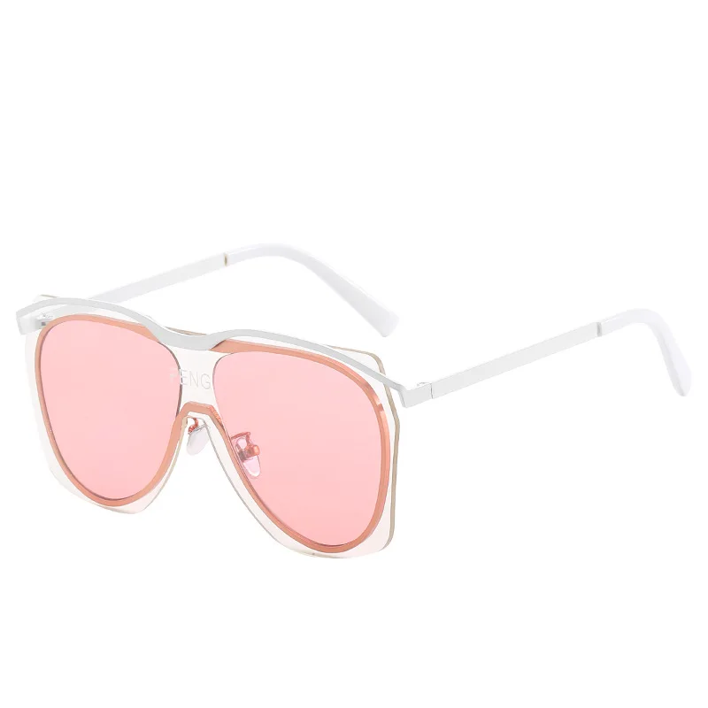 

hot sale fashion Vintage oversized brand sunglass men trendy shades women sunglasses 2022