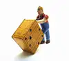 Wind Up Tin Toy Worker Push Box Give Aways Gift Item