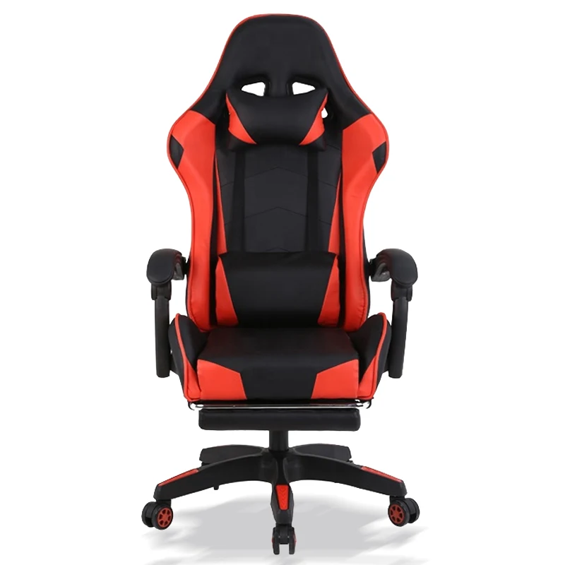 

Free Sample Pc Office Racing Computer Reclining Leather Silla Gamer Dropshipping Led Gaming Chair With Footrest