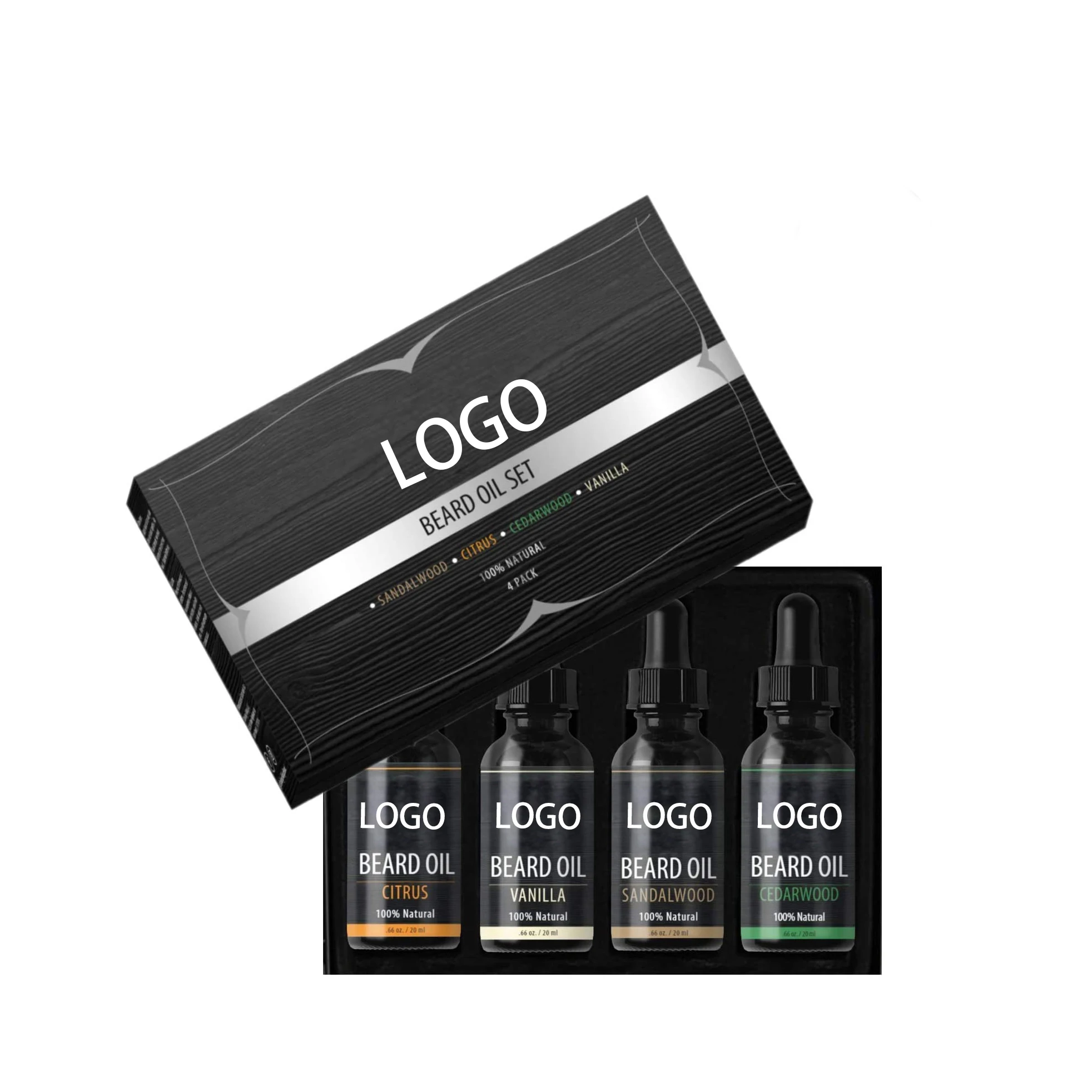 

4 Pieces Moisturizes Repairs Softens Beard Promotes Beard Growth Oil Price