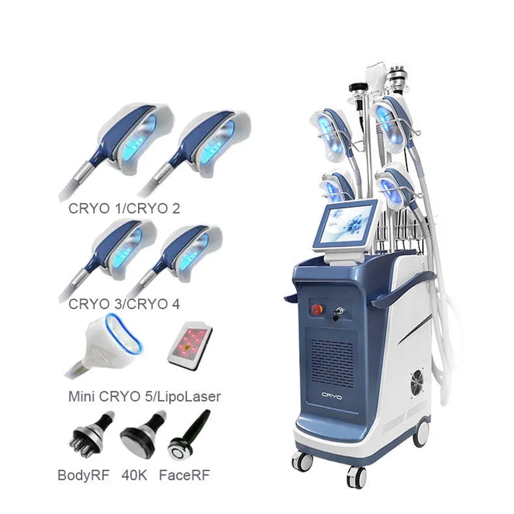 

contour legacy cryotherapy 360 cryo freezing machine multifunction equipment 40K cavitation rf body lipolaser device