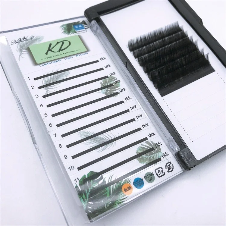 

Supply Private Label Faux Mink Volume Classic Eyelash Extension 0.05mm 0.07mm 0.01mm 0.12mm 0.15mm 0.20mm Thickness B C D J Curl, Dark matte black