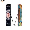 Indoor hd p2.5 full color led mirror screen led advertising machine led poster screen on shopping store