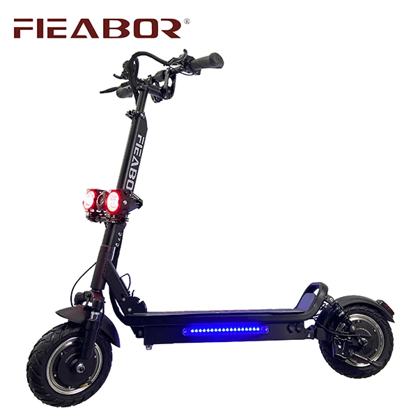 

Fieabor Q07 2000w Fat Tire Electric Scooter 10inch Anti-theft City Coco Scooter