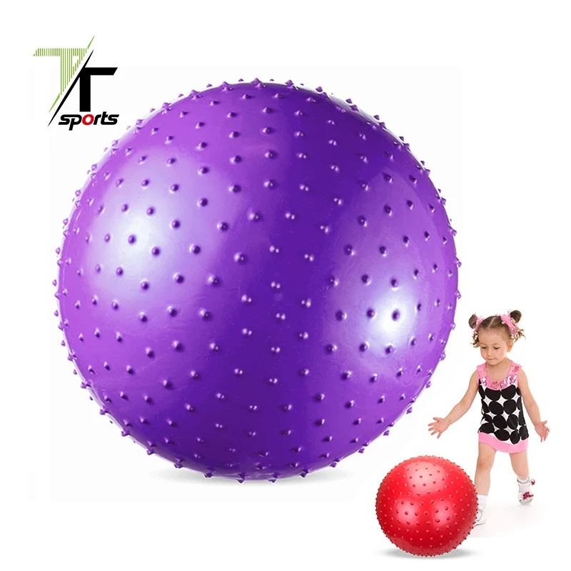 

TTSPORTS Massage Gym Ball Yoga Ball With Foot Pump, Multi colors