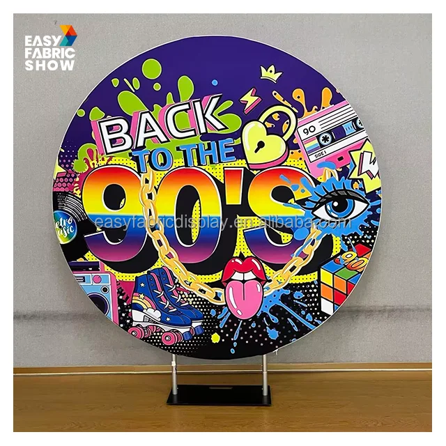 Custom Logo Party Supplies Kit Cartoon Style Balloon Stand Arch Frame Column Base Display with Garland Holder