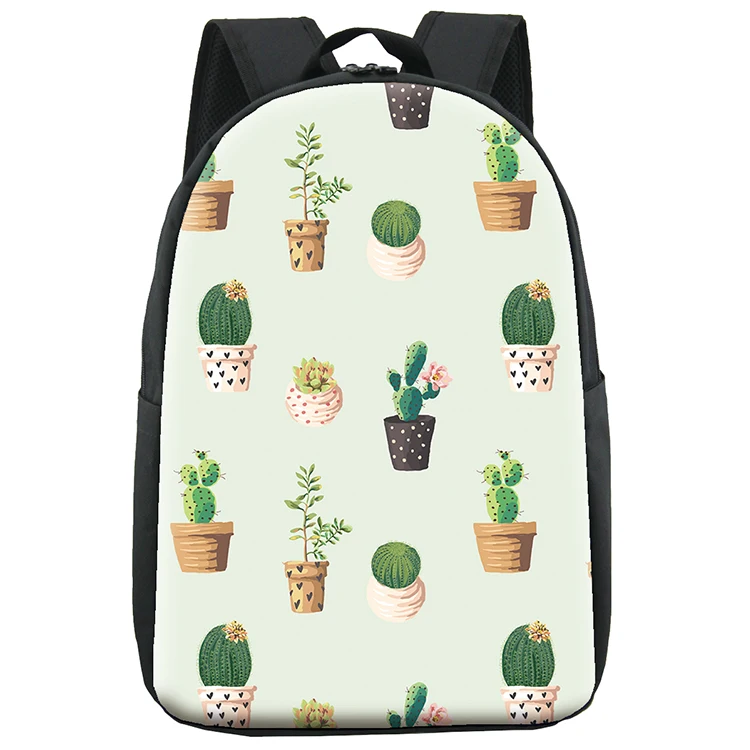 

Cactus design kids school bag coutsomiesd large capacity lightweight school bag pack for children