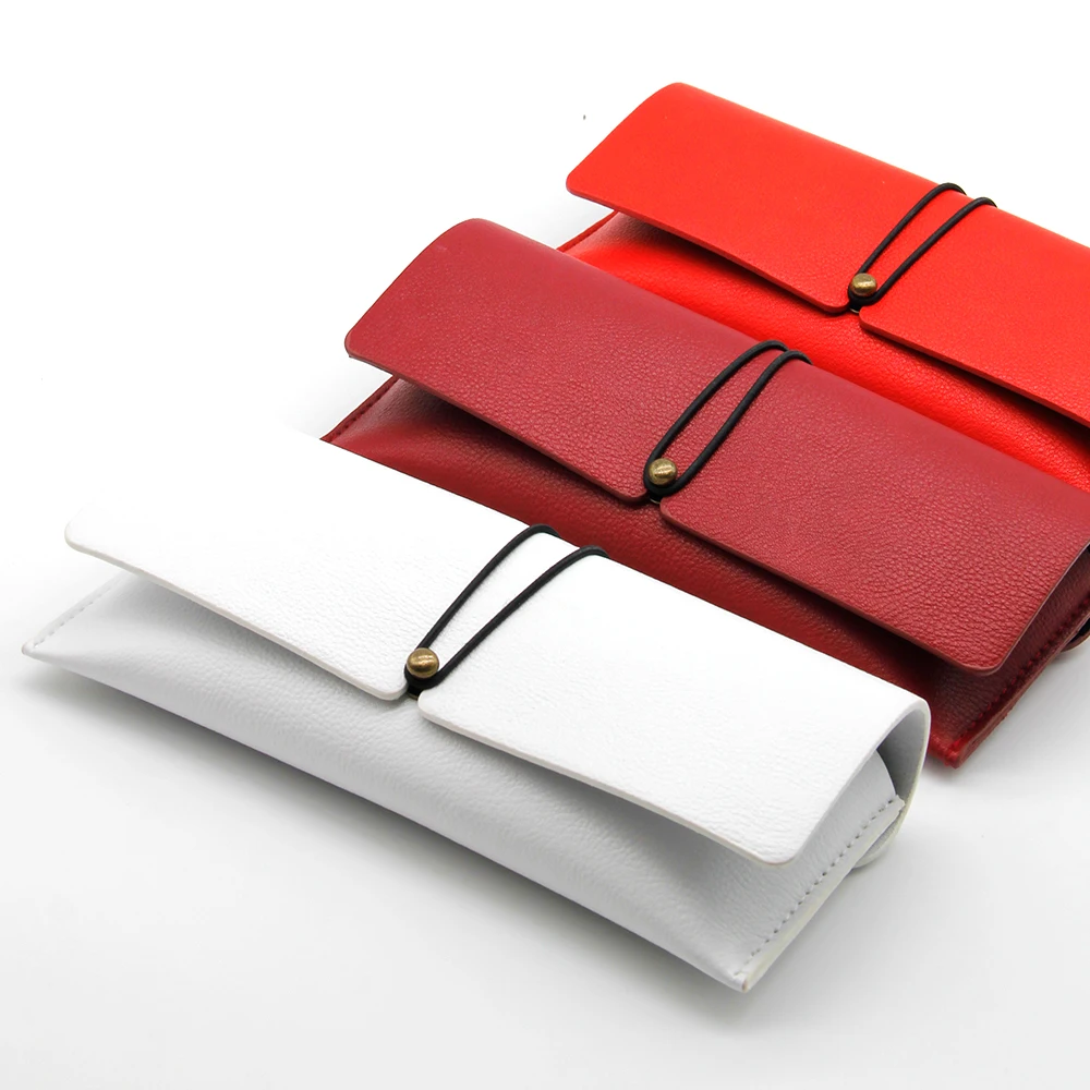 

Custom sunglasses case packaging,eyeglasses case glasses PU leather case, As showed or customized