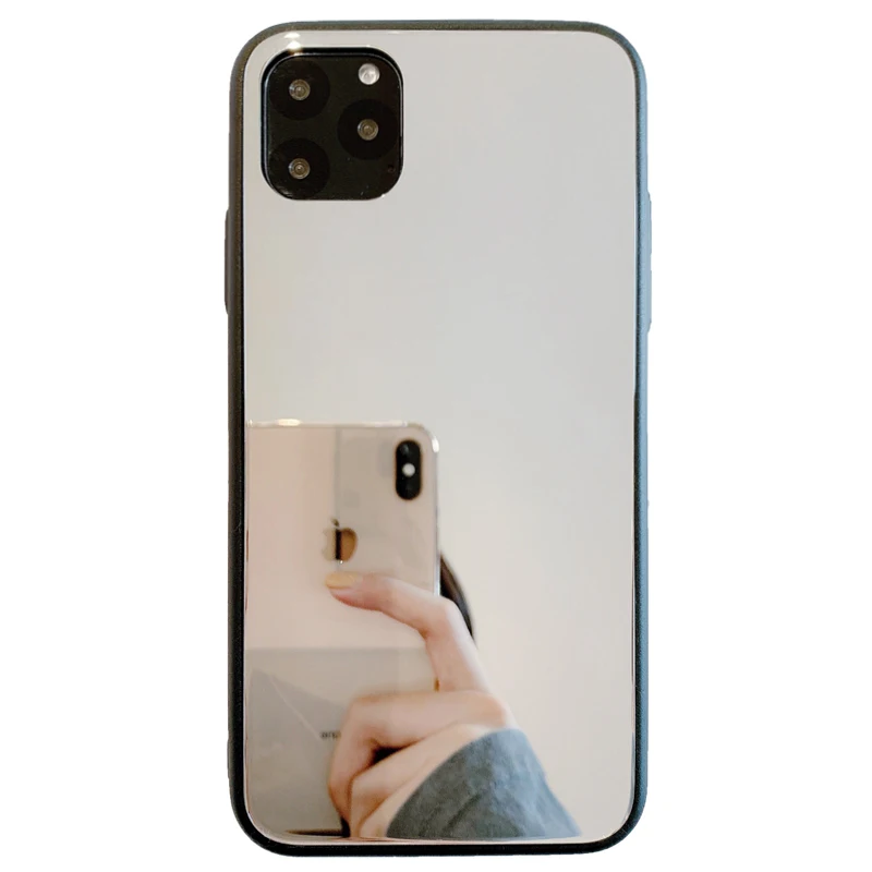 

Makeup Acrylic Mirror Case For iPhone 11 Pro Max Lady Women Girls Makeup Mirror Phone Case For iphone Xs Max