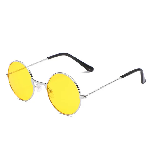 

Bogoo 2020 Vintage Retro Round Sunglasses Kids Boys&Girls Candy Color Clear Lens Sun Glasses Fashion Colorful Child UV400