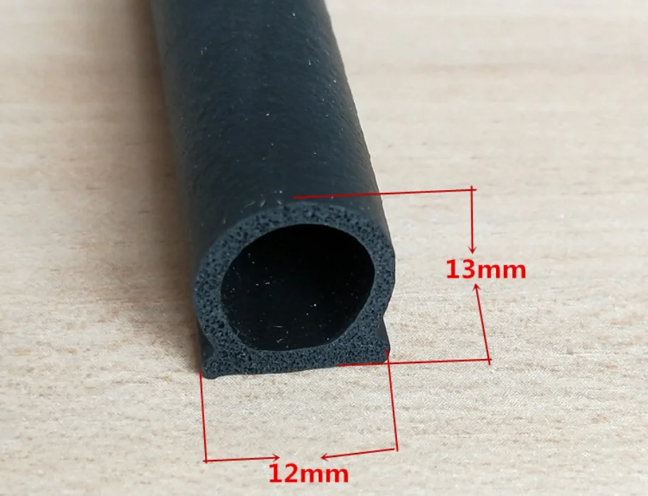 Best Selling Processing Service Universal Soundproof  Soft Tape Strip Seals Rubber Seal For Sliding Door