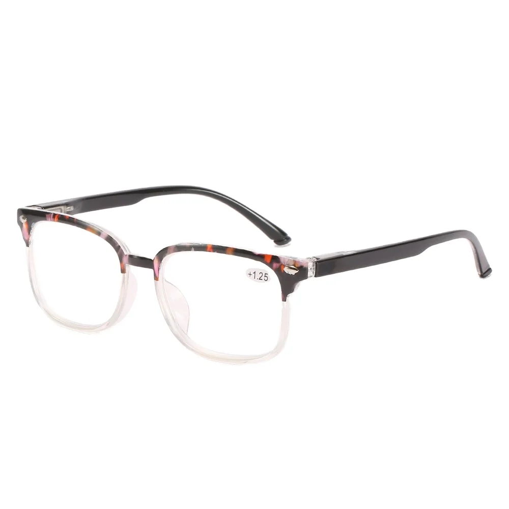 

RENNES Hot Sale Fashion Light -Weight PC Rectangle Shape Reading Glasses For Elder Optical Grade Frame Custom Glasses