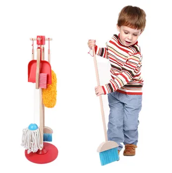 children's mop and brush set