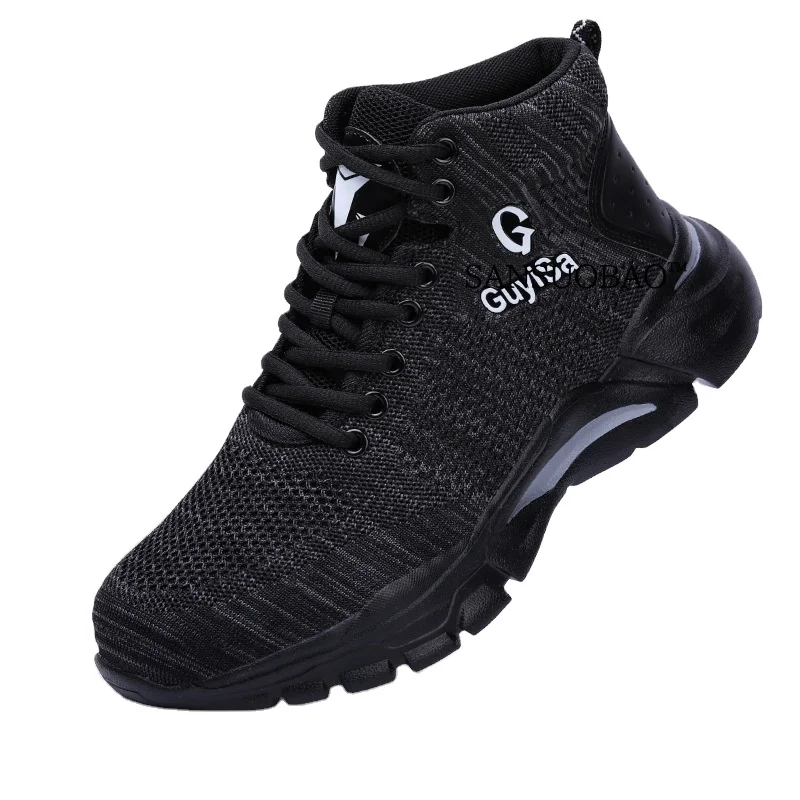 

2022Factory direct sale steel toes safety high cut shoes