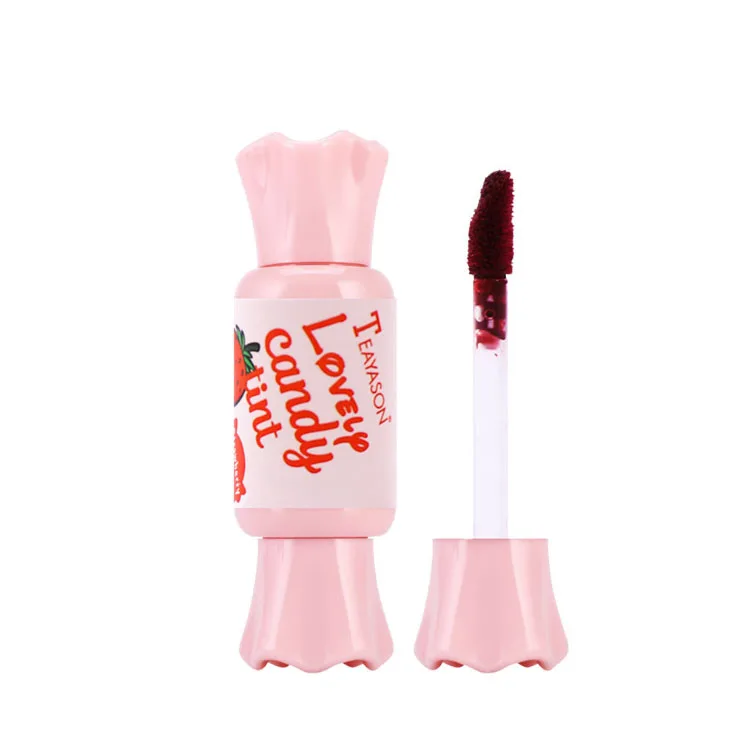

Makeup 2021 Fashionable Waterproof Natural Organic Candy Shaped Lip Gloss, 6 colours