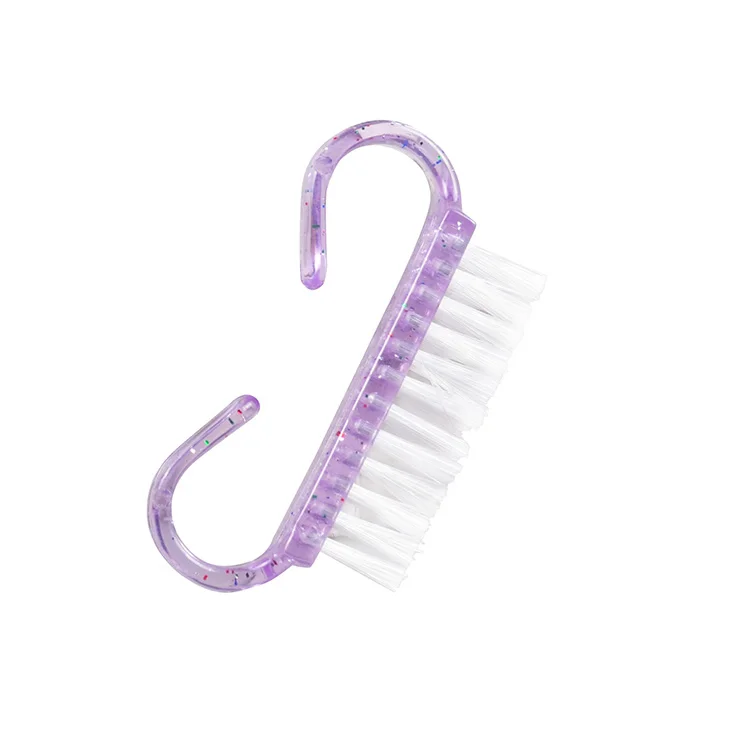 

Always hot selling 3 colors manicure pedicure plastic clean dust nail brush
