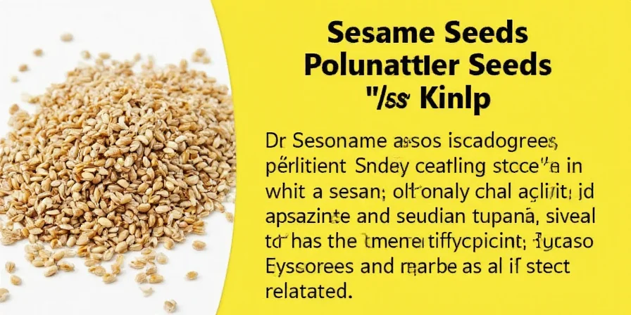 Toasted Sesame Seeds in a Bowl