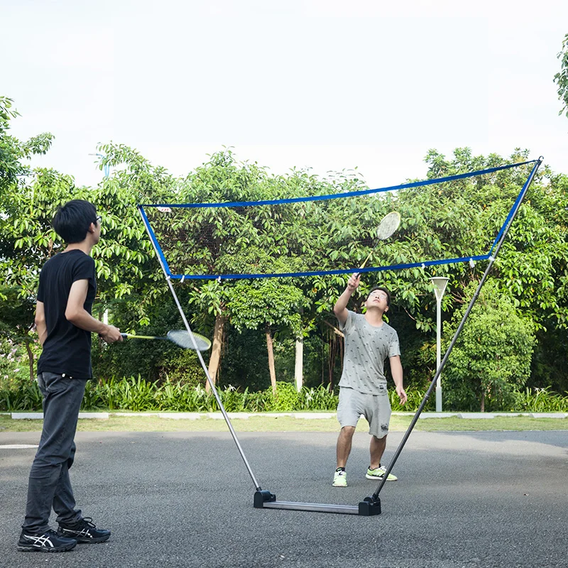 

Badminton Net Stand, Foldable and Portable Badminton net with Poles