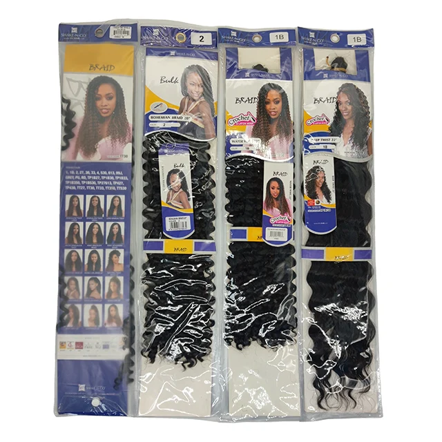 

Synthetic braiding hair 22inch Freetress water wave hair Wholesale ombre expression Passion twist crochet hair